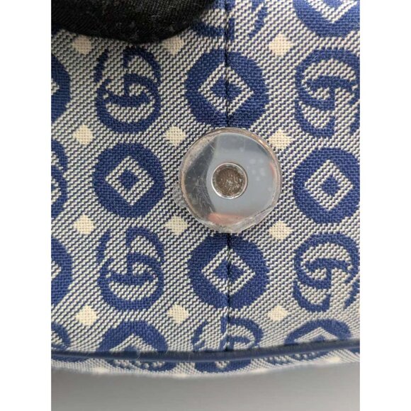 Gucci GG DOT Jetsons Collaboration Kids’ Jacquard Logo-patch Messenger Bag Blue - Picture 15 of 16